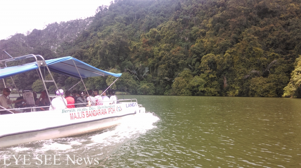 只需10分鐘就能到達坐落在小島的休閒公園