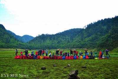台大學生募資50萬登山，引發爭議。圖／CLIMB FOR TAIWAN網頁