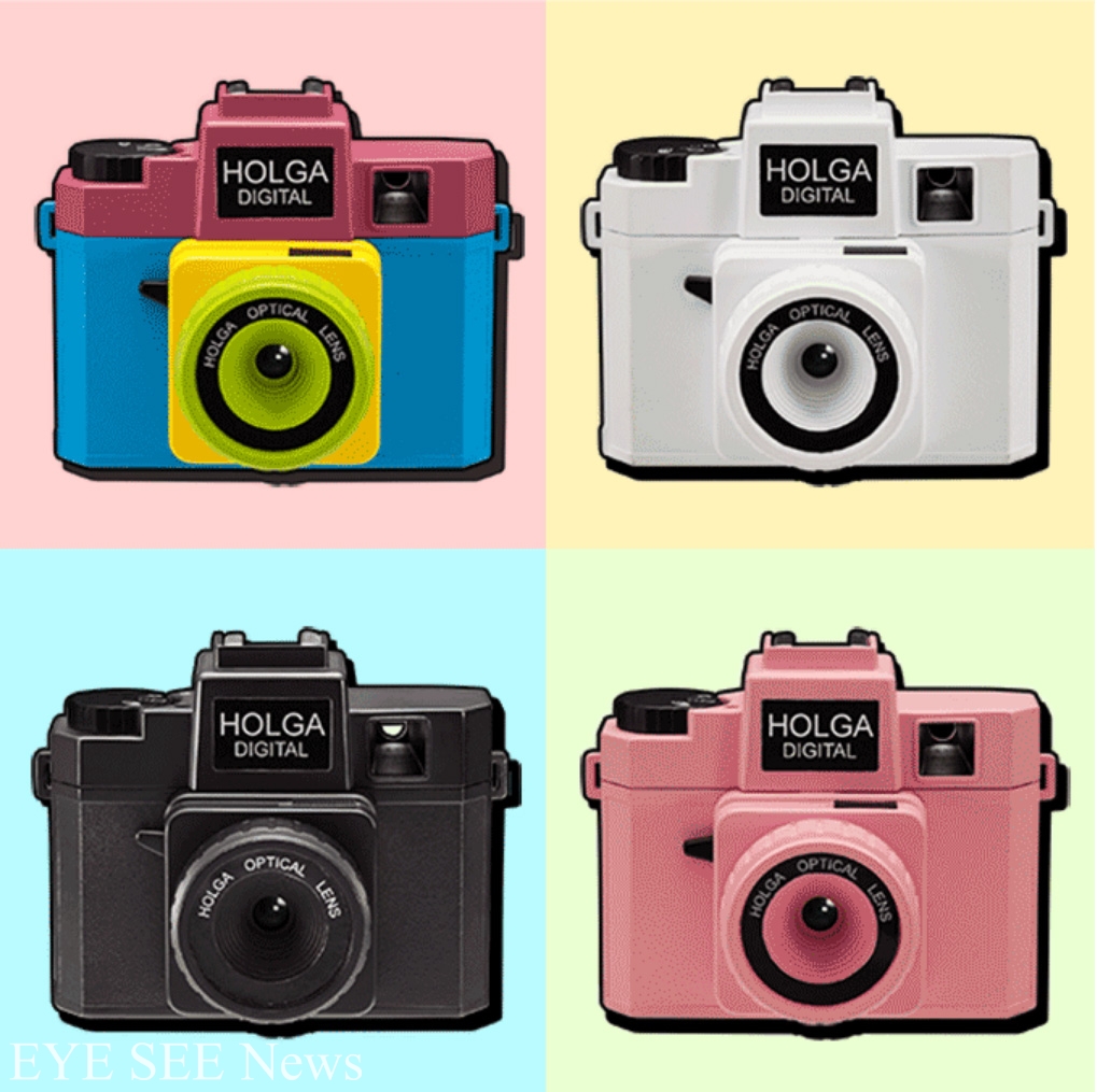 Holga數位版共有四種顏色可供消費者挑選 圖/Kickstarter