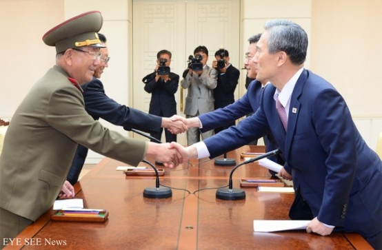 南北韓高層會談落幕，北韓取消準戰爭狀態，達成六項協議並承諾不再挑釁　 圖/法新社