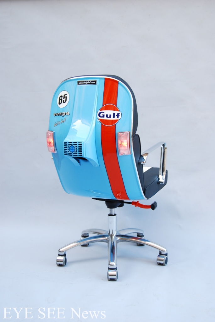 偉士牌座椅。圖/Bel&Bel