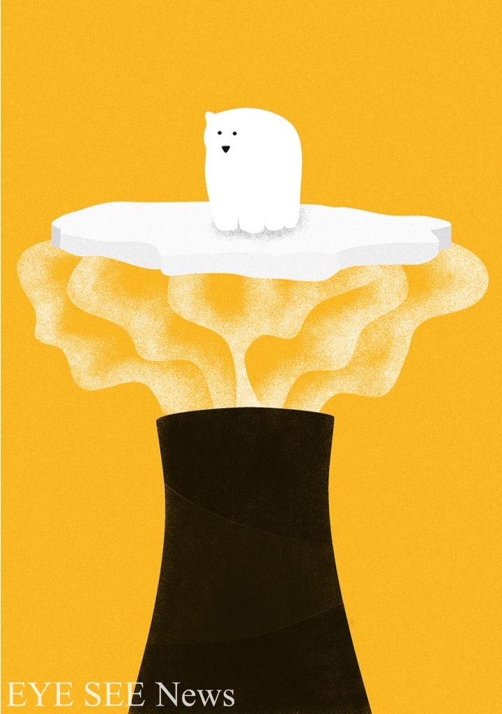 二氧化碳正在衝擊著動物的生存環境 圖/Bored panda 二氧化碳正在衝擊著動物的生存環境 圖/Bored panda