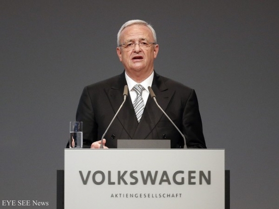 德國福斯汽車（Volkswagen）執行長溫特柯恩（Martin Winterkorn）請辭。（圖／美聯社）