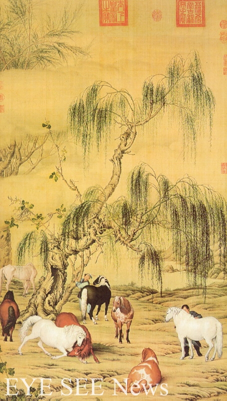朗世寧 八駿圖