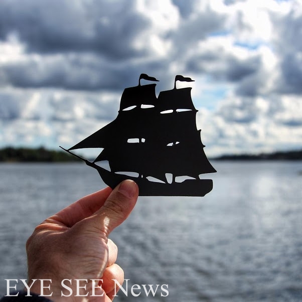 發揮聯想力，這個畫面有些什麼會更完整？現場沒有的話，就自己「貼」上去吧！圖／instagram.com/paperboyo/