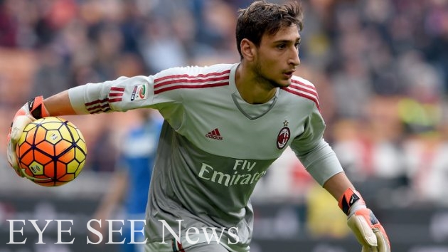 Gianluigi Donnarumma。 圖/義甲AC米蘭隊官網 Gianluigi Donnarumma。 圖/義甲AC米蘭隊官網