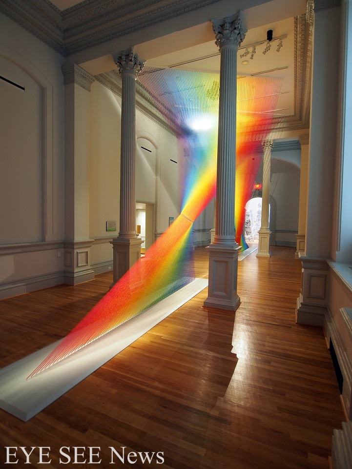 Gabriel Dawe的創作作品Plexus A1 圖/mymodernmet Gabriel Dawe的創作作品Plexus A1 圖/mymodernmet