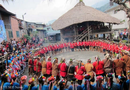 鄒族人的年度盛事之一：戰祭。圖／內政部