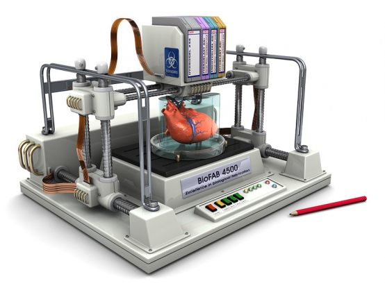 3D生物列印技術大突破，即將為人類組織器官再生帶來希望。(圖／網路模擬圖)