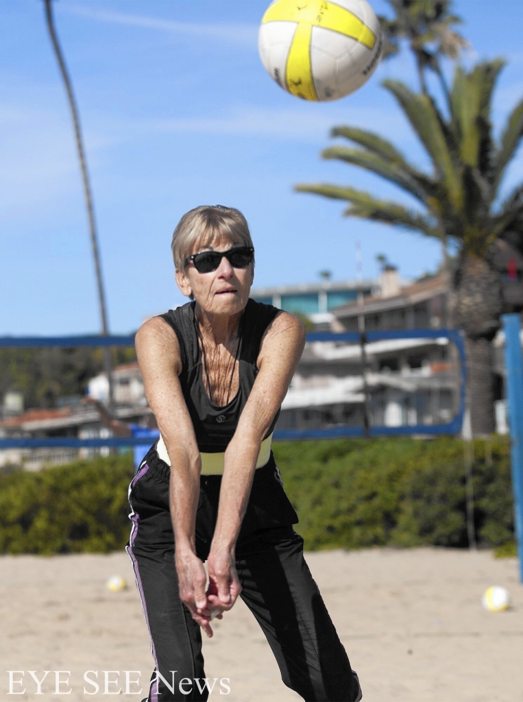 80歲排球阿嬤奧斯汀。圖/NewsFisher