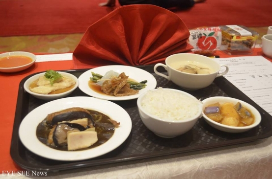 漢宴上的四菜一湯講究節儉與衛生（圖／馬來西亞漢服運動臉書）