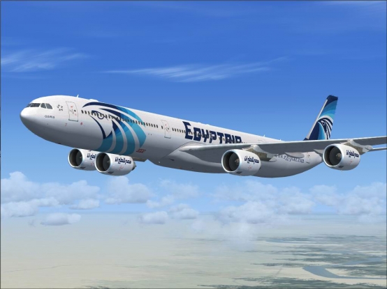 埃及航空（EgyptAir）MS804班機在巴黎飛往開羅途中，19日清晨在地中海上空墜毀。圖／截自Premium Times