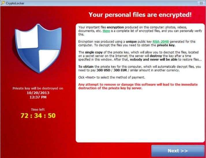 勒索病毒（Ransomware）。圖／趨勢科技