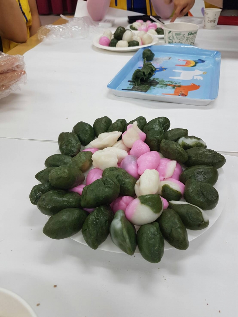 韓國松餅(松糕)。圖/wan Chun提供