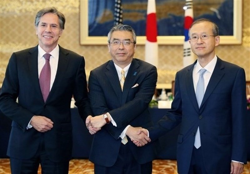 美日韓3國於本周四 (27日) 達成共識,決議施壓北韓,迫其放棄飛彈與核武計畫。圖/Tasnim新聞社 美日韓3國於本周四 (27日) 達成共識,決議施壓北韓,迫其放棄飛彈與核武計畫。圖/Tasnim新聞社