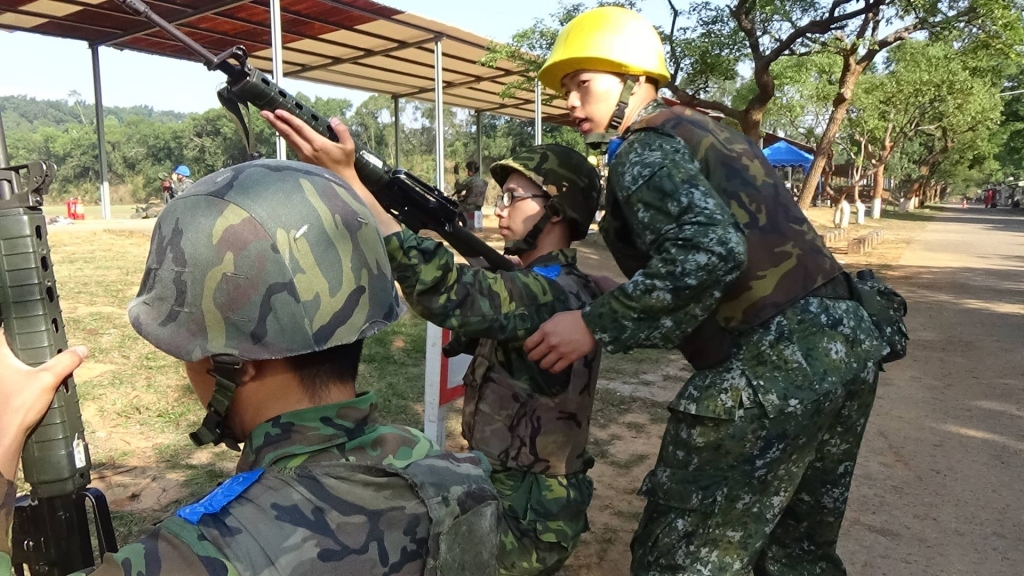 圖/國防部發言人臉書