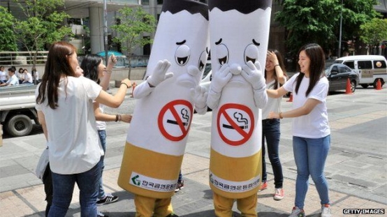南韓政府近年大力打擊菸害有方。圖/GETTY IMAGES