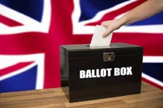 8日英國舉行國會大選投票，執政的保守黨失去過半席次優勢，脫歐進程恐受影響。圖／Kazinform