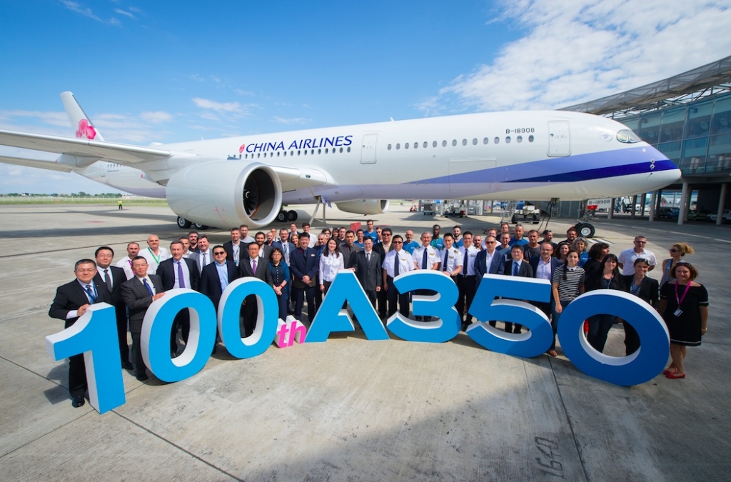 華航買空巴第100架A350 將有這些優異表現! - EYE SEE News