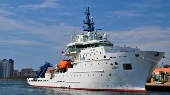 勵進（LEGEND）海洋研究船啟用 圖/科技部