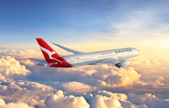 中國民航局發函澳洲航空等36家航空公司調整網頁內容以符合「一個中國」標準。 圖/澳洲航空（Qantas）
