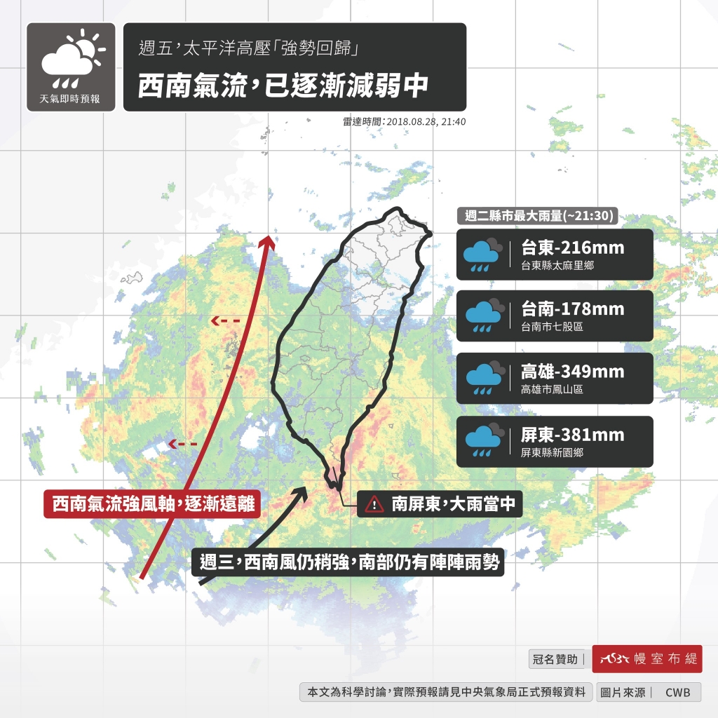 圖/天氣即時預報提供 圖/天氣即時預報提供