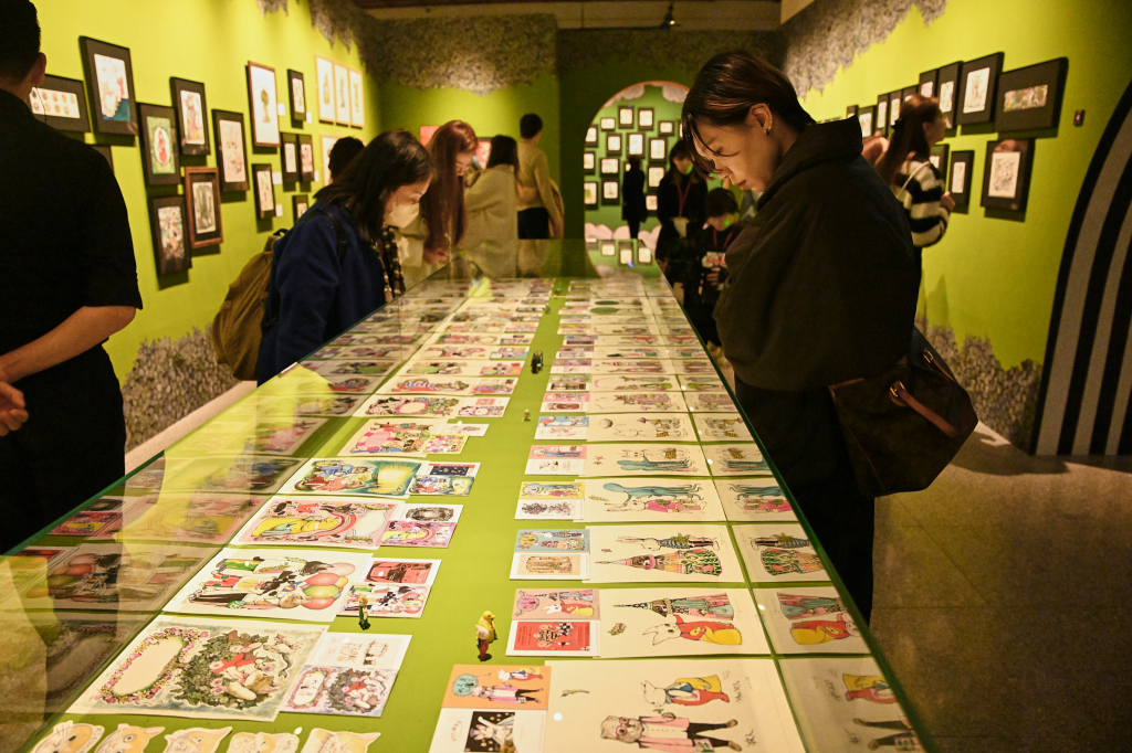 奇幻動物森林 樋口裕子展展覽現場。圖／聯合數位文創提供