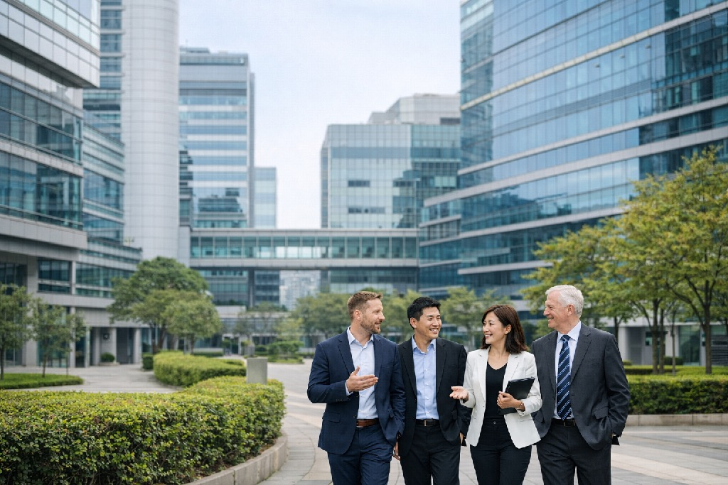 國發會2025年9月1日發布新聞稿「外國專業人才延攬及僱用法修正草案 立法院三讀通過」，強化延攬外國專業人才之力道。圖 / AI生成